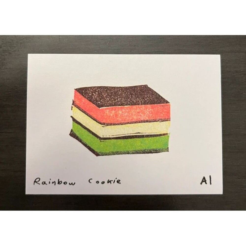 Ana Inciardi Mini Print - Rainbow Cookie